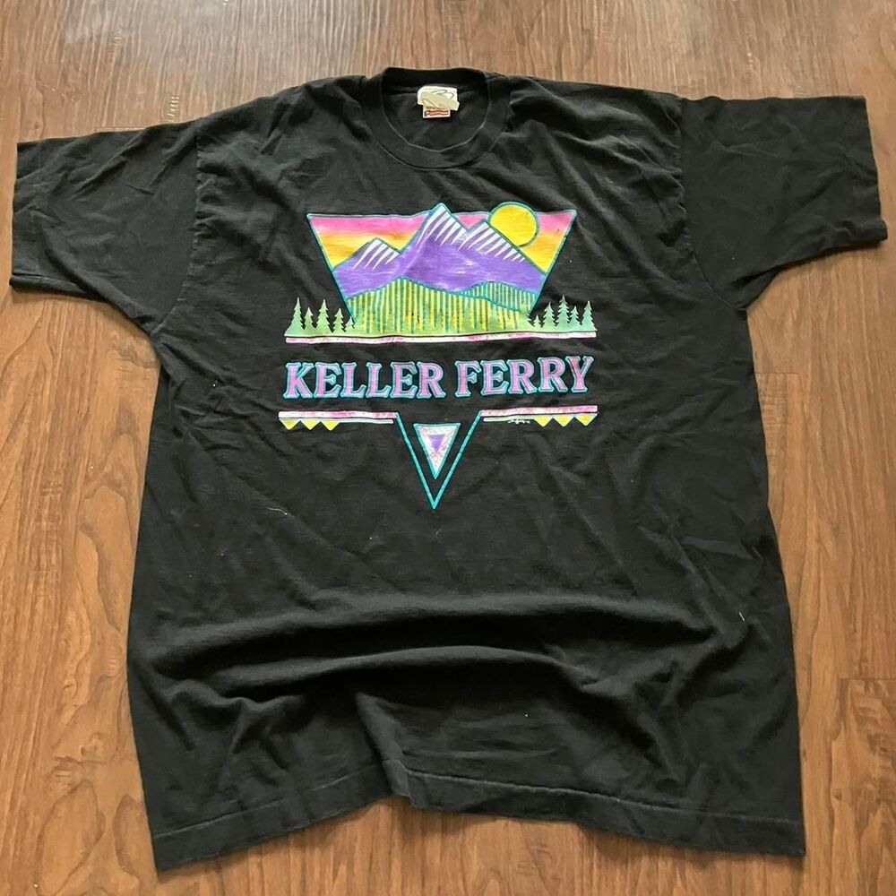 Fruit-of-the-loom Men's Black T-shirt